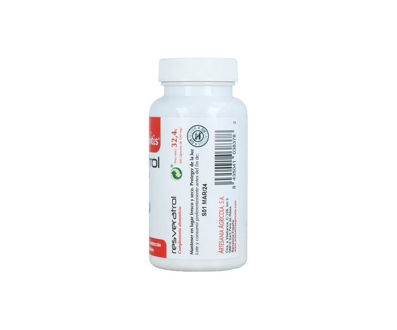 Resveratrol 60 cápsulas Plantis