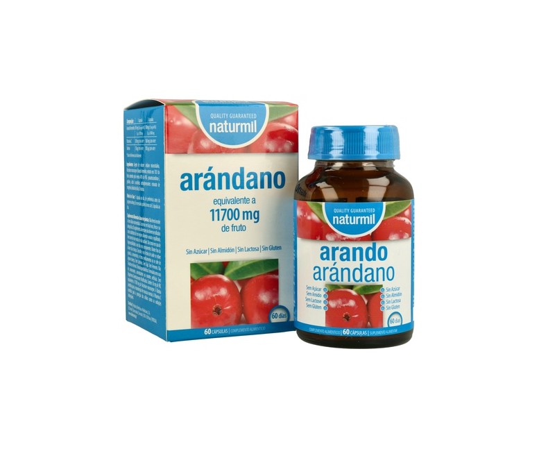 Arándano 60 cápsulas de 90mg Naturmil
