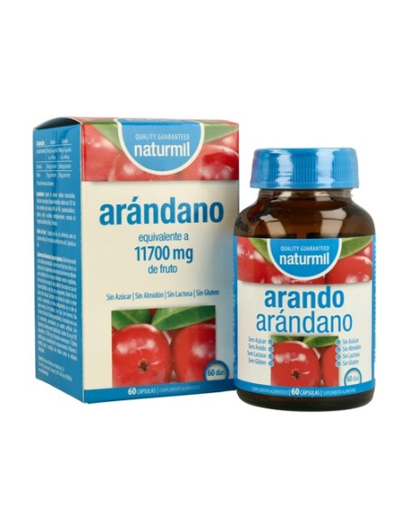 Arándano 60 cápsulas de 90mg Naturmil