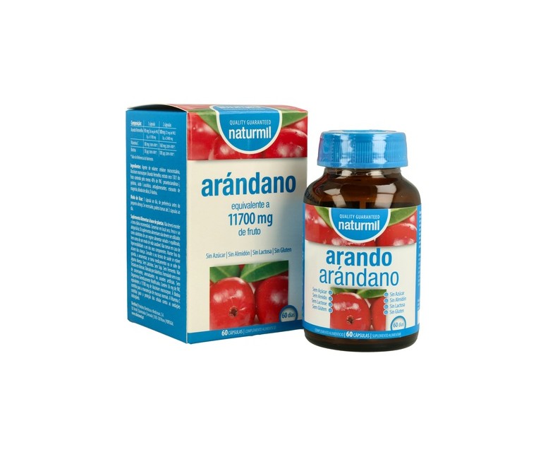 Arándano 60 cápsulas de 90mg Naturmil