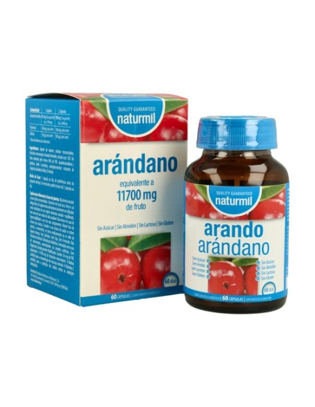 Arándano 60 cápsulas de 90mg Naturmil