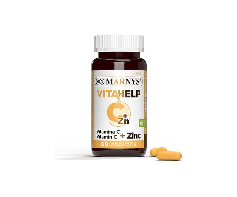 Vitahelp Vitamina C + Zinc 60 cápsulas MARNYS®