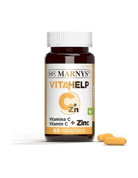 Vitahelp Vitamina C + Zinc 60 cápsulas MARNYS®