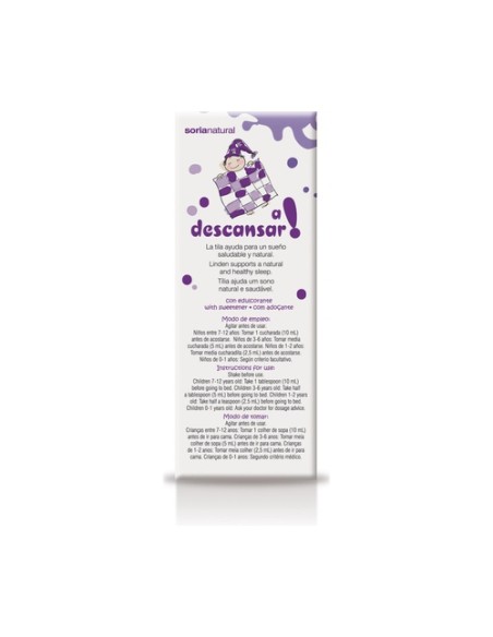 A descansar (jarabe infantil) 150 ml Soria Natural
