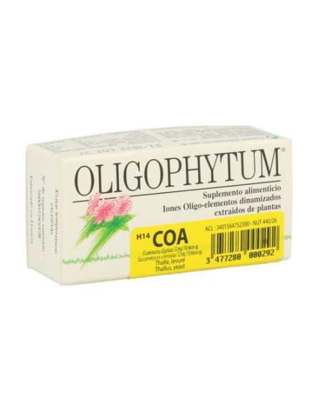 Oligophytum Cobre, Oro, Plata (H14 COA) 100 comprimidos sublinguales Holistica