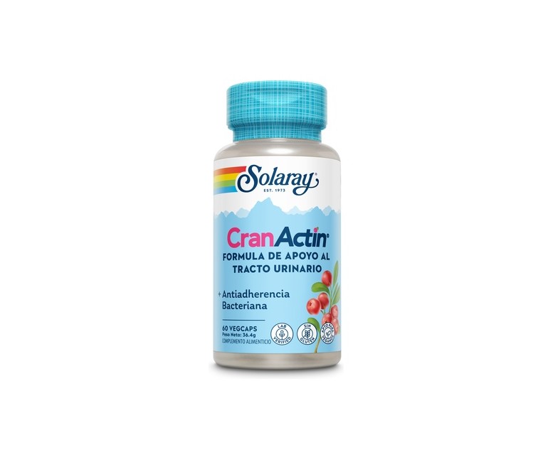 CranActin 60 cápsulas vegetales Solaray