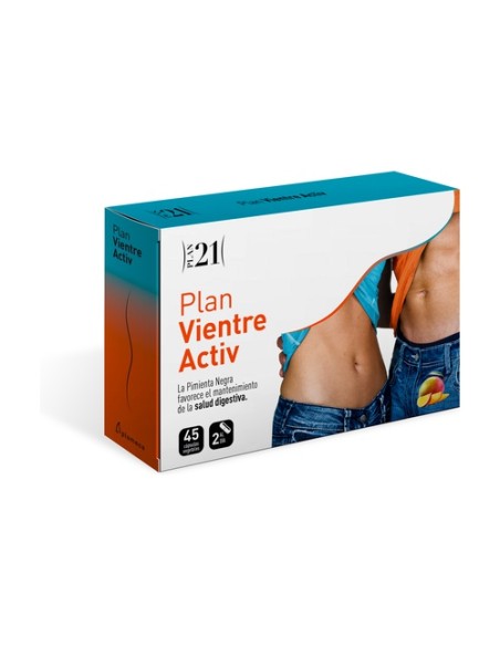 Plan 21 vientre activ (ex Mango Activ) 45 cápsulas vegetales Plameca