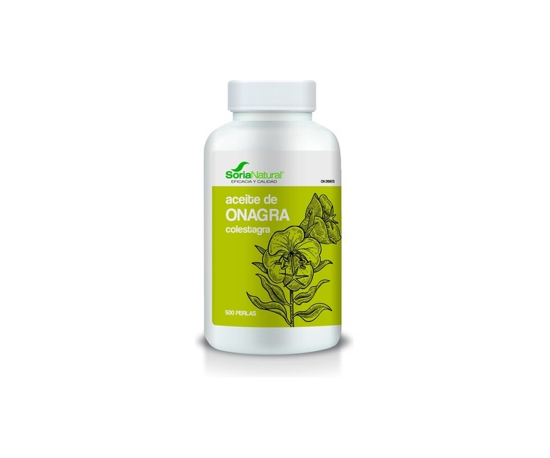 Aceite de Onagra Colestagra 500 perlas Soria Natural