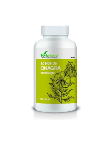 Aceite de Onagra Colestagra 500 perlas Soria Natural