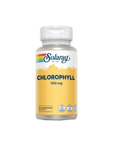Clorofila - Chlorophyll 90 tabletas Solaray