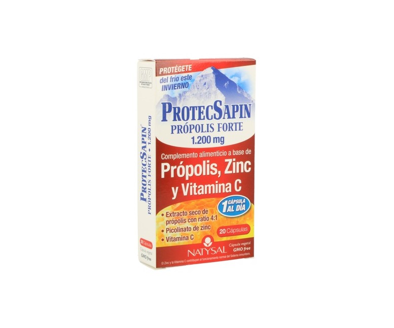 Protecsapin Própolis forte 1.200 mg 20 cápsulas Natysal