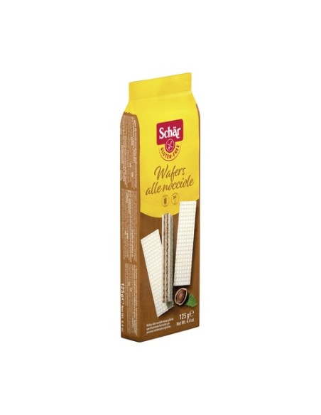 Wafers de avellana sin gluten 125 g Schär