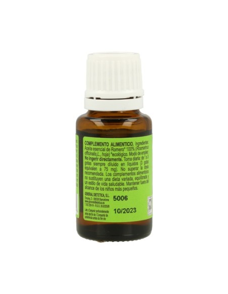 Romero Aceite Esencial Eco 15 ml Integralia