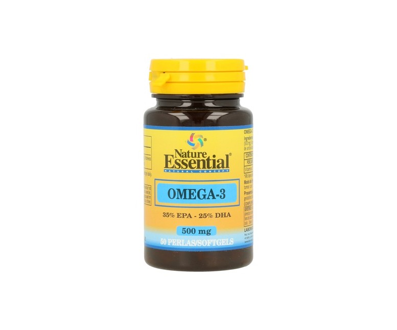 Omega 3 (EPA 35% DHA 25%) 50 perlas Nature Essential