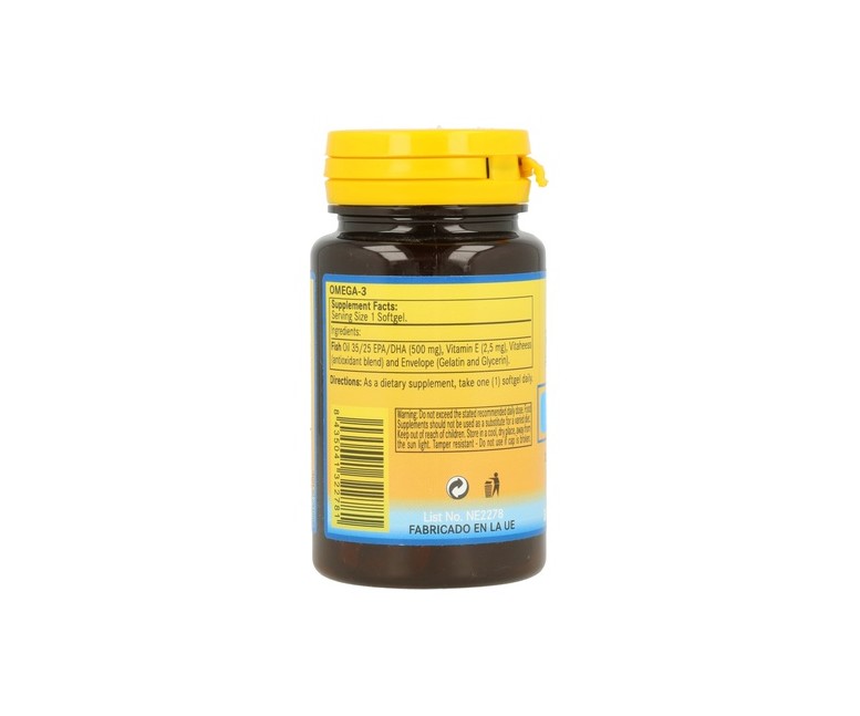 Omega 3 (EPA 35% DHA 25%) 50 perlas Nature Essential