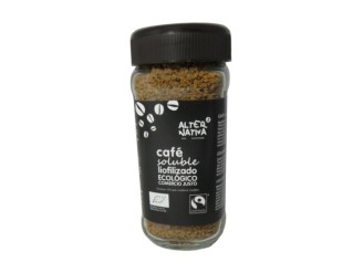 Café Soluble Ecológico Liofilizado