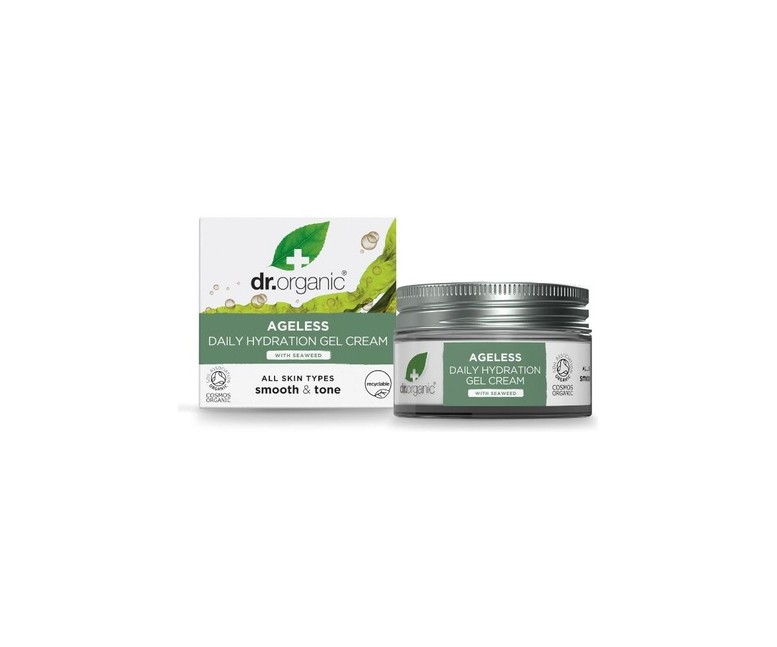 Crema de día en gel algas marinas siempre joven 50 ml de gel Dr. Organic