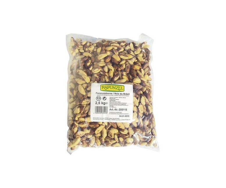 Nueces de brasil 2,5 kg Rapunzel