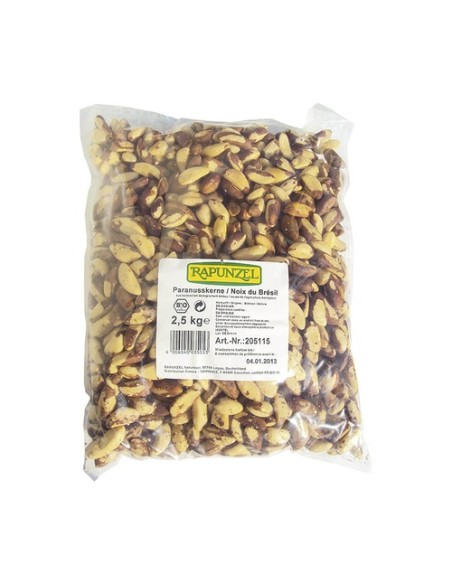 Nueces de brasil 2,5 kg Rapunzel