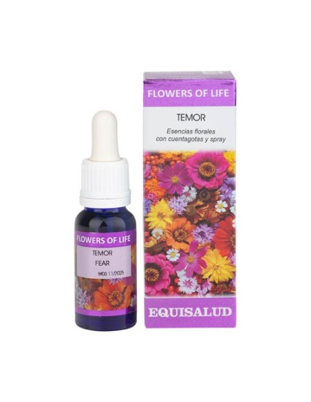 Flower Of Life Temor 15 ml de elixir floral Equisalud