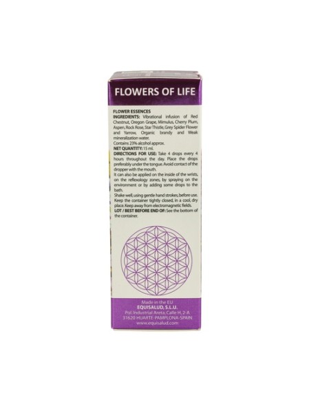 Flower Of Life Temor 15 ml de elixir floral Equisalud