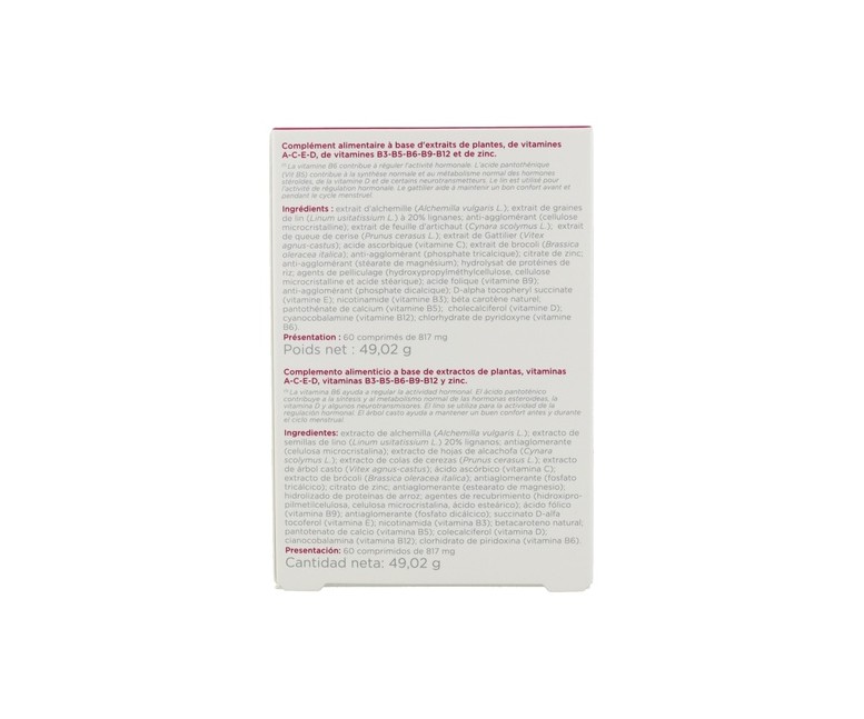 Confort Menstruel (Regulación Hormonal Femenina) 60 comprimidos Inovance