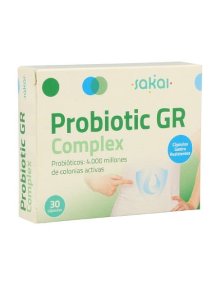 Probiotic GR Complex 30 cápsulas Sakai