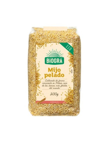 Mijo en Grano Pelado Bio 500 g Biográ