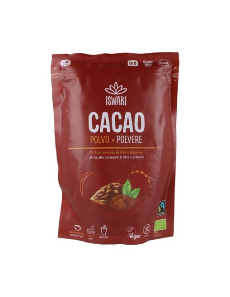 Cacao Bio en Polvo 250 g Iswari