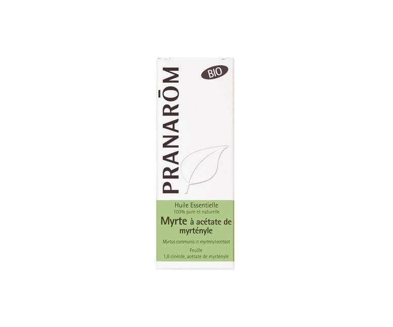 Aceite esencial de Mirto con Acetato De Mirtelino 10 ml de aceite esencial Pranarom