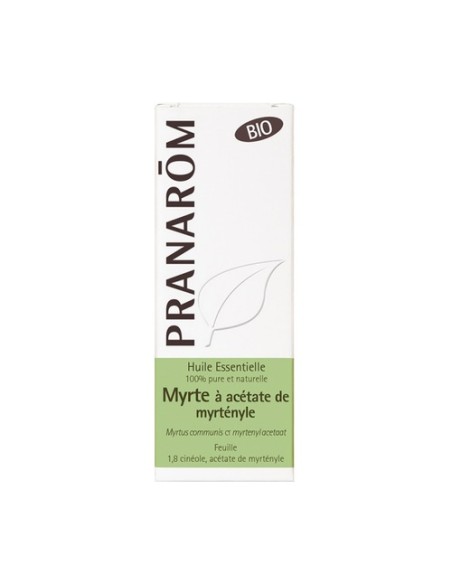 Aceite esencial de Mirto con Acetato De Mirtelino 10 ml de aceite esencial Pranarom