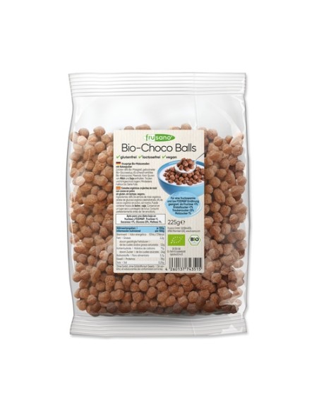 Choco balls orgánicos 225 g (Chocolate) Frusano