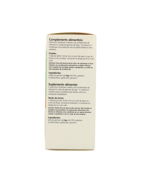 Vitamina E 100 cápsulas Biover