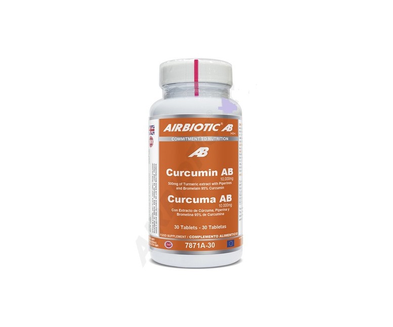 Cúrcuma ab complex 30 comprimidos de 10000mg Airbiotic