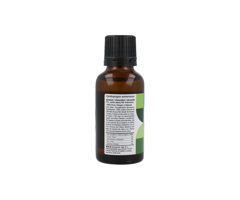 Citronela aceite esencial Bio 30 ml de aceite Terpenic