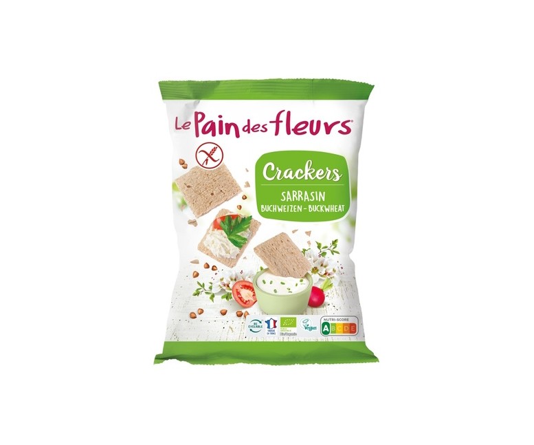 Crackers de trigo sarraceno 75 g Le Pain des Fleurs