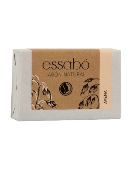 Jabón natural avena 1 unidad de 100g Essabo