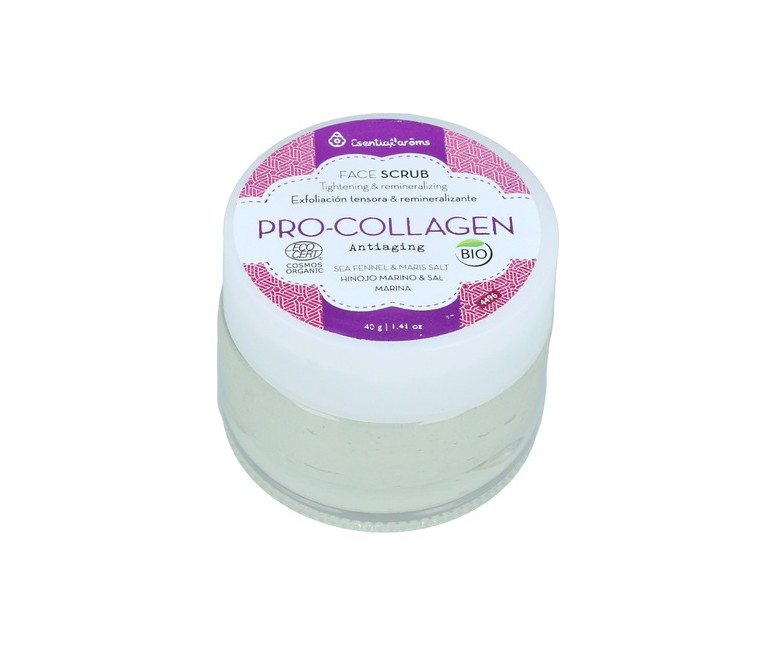 Exfoliante facial pro-collagen bio 40 g Esential Aroms