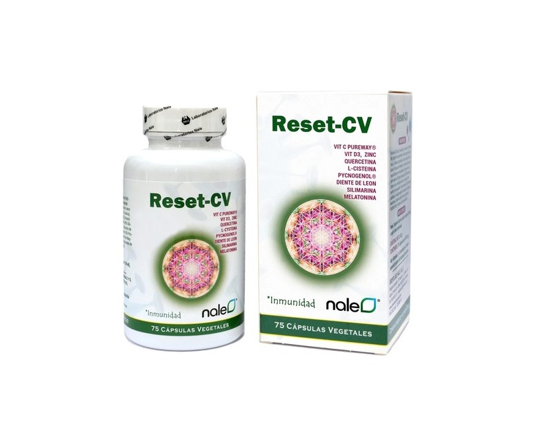 Reset-cv inmunidad 75 cápsulas vegetales de 800mg Nale