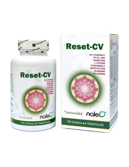 Reset-cv inmunidad 75 cápsulas vegetales de 800mg Nale