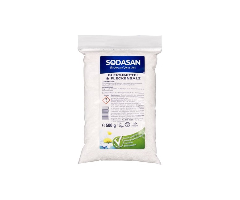 Blanqueador y Quitamanchas 500 g Sodasan