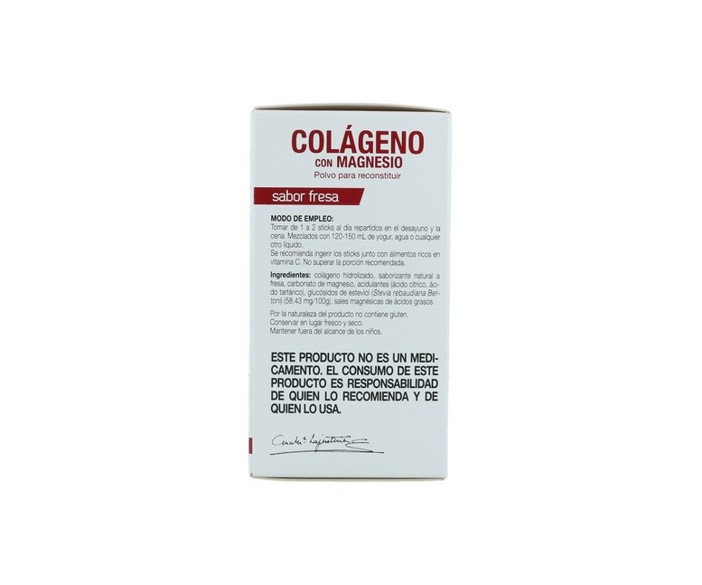 Colágeno con magnesio 20 sobres de 5g (Fresa) Ana Maria Lajusticia