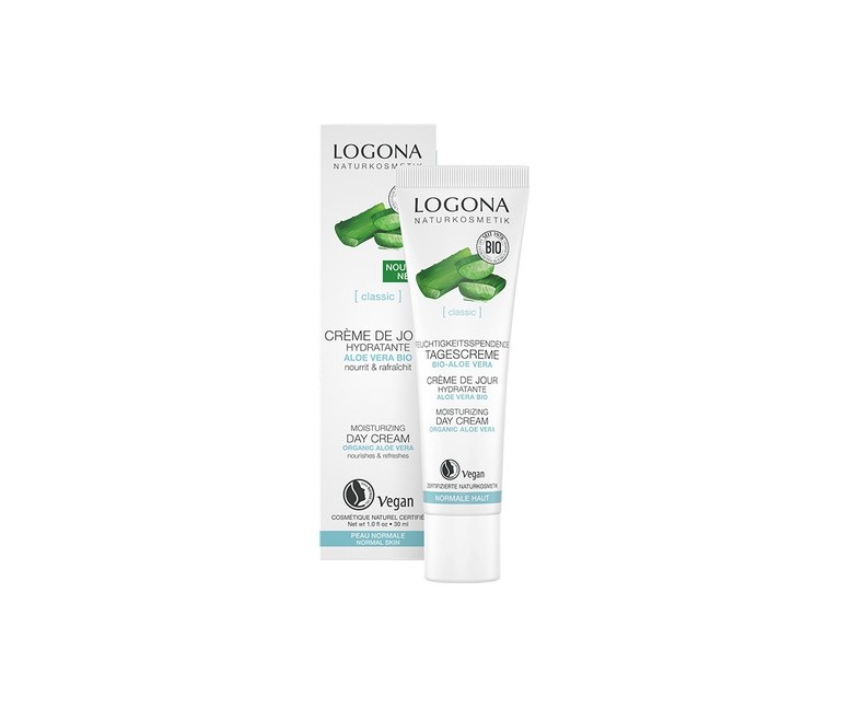Crema Día Hidratante Aloe Vera 30 ml de crema Logona