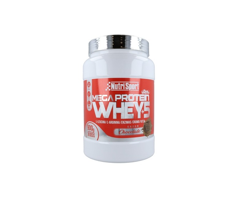 Mega Protein 5 Whey Choco 900 g Nutrisport