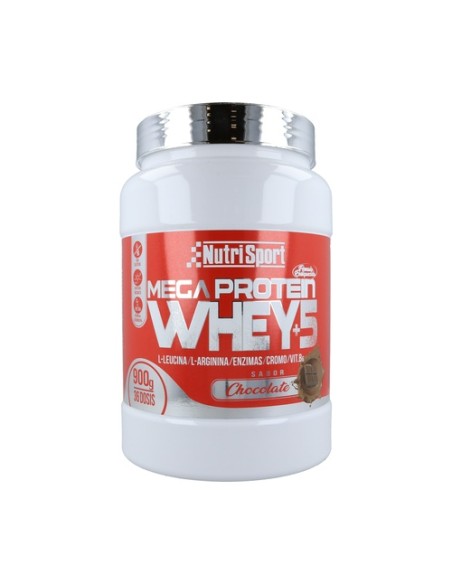 Mega Protein 5 Whey Choco 900 g Nutrisport