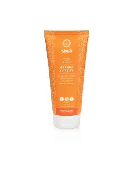 Champú Ayurvédico Vitalidad Naranja 200 ml Khadi