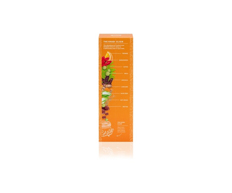 Champú Ayurvédico Vitalidad Naranja 200 ml Khadi