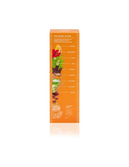 Champú Ayurvédico Vitalidad Naranja 200 ml Khadi