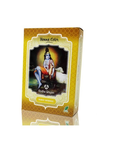 Henna Rubio Intenso Polvo 100 g Radhe Shyam