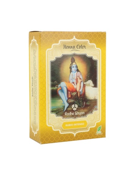 Henna Rubio Intenso Polvo 100 g Radhe Shyam